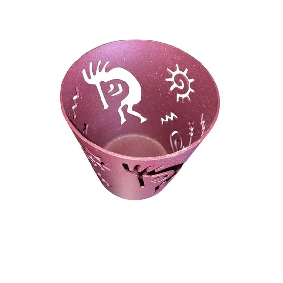 Votive Candle‎ Holder Kokopelli Gecko Southwest PartyLite - Picture 2 of 5